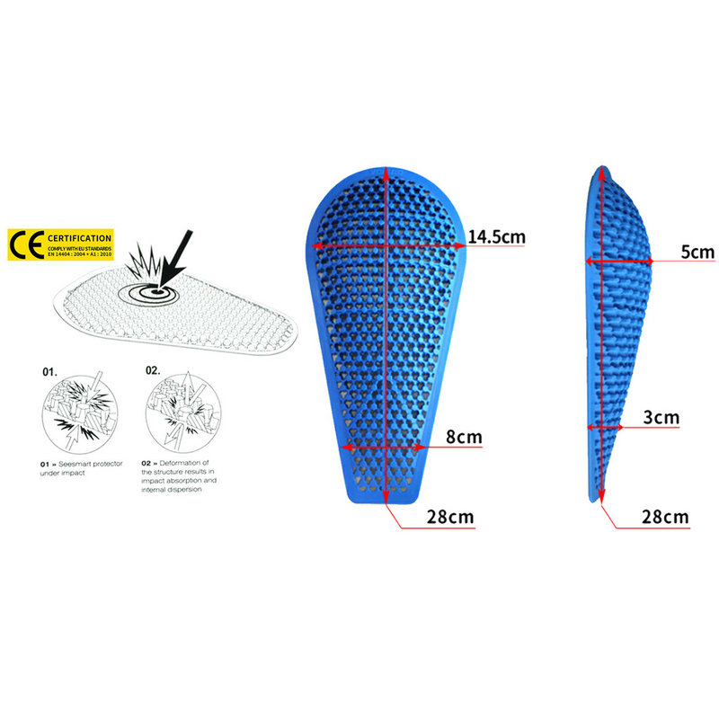 Riding protect Gear CE Insert  - Wellness X ulasan dan harga