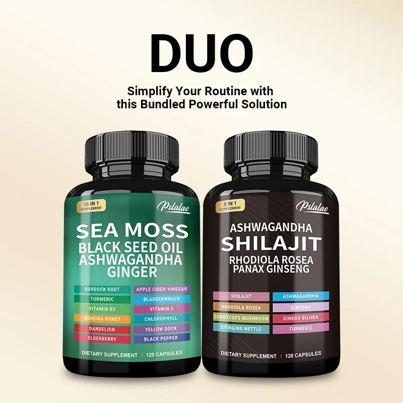 Shilajit + Sea Moss Capsules - - Tulsi Holy Basil ulasan dan harga