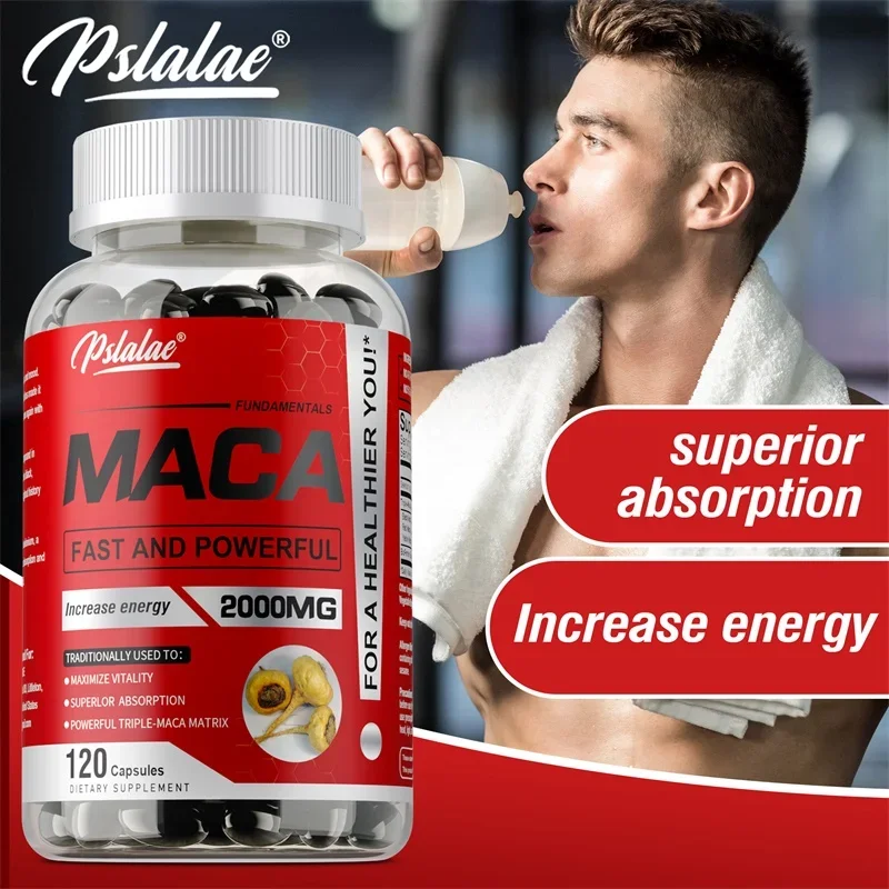 Maca Root Capsules - Improves  - Tulsi Holy Basil ulasan dan harga