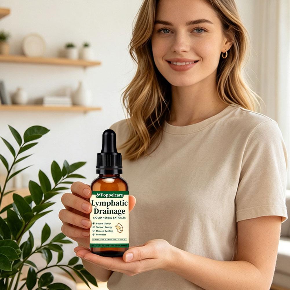 Herbal Lymphatic Drainage Drop - Herbal Wellness Liquid ulasan dan harga
