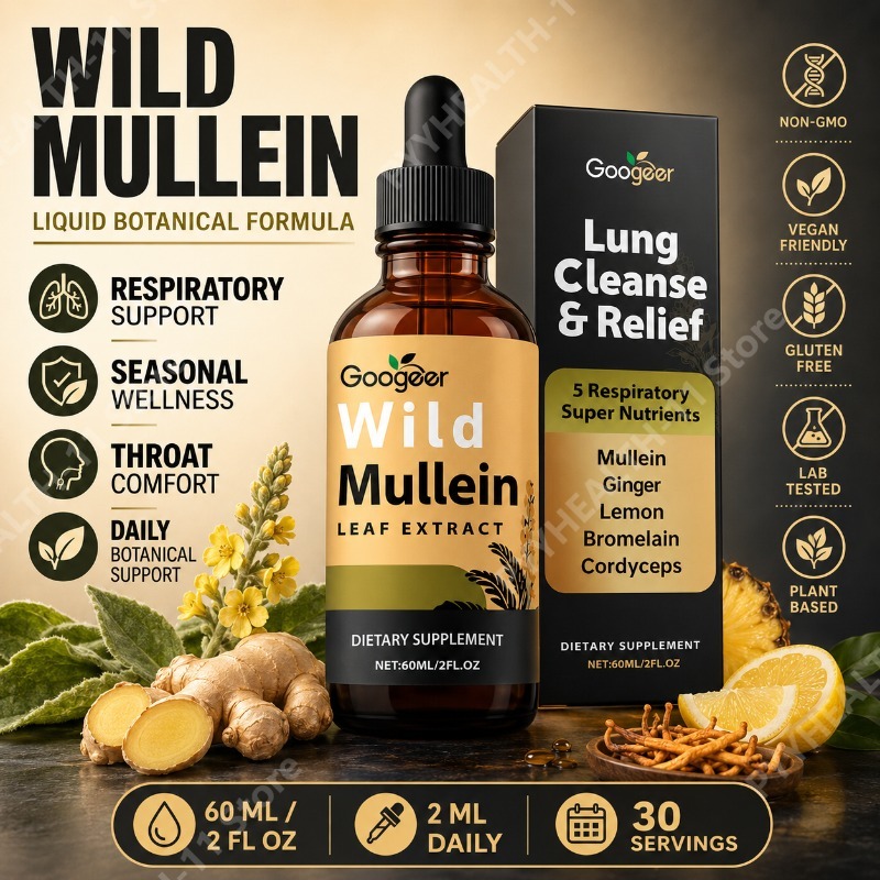 Mullein Liquid Drops Herbal Bl - Herbal Wellness Liquid ulasan dan harga