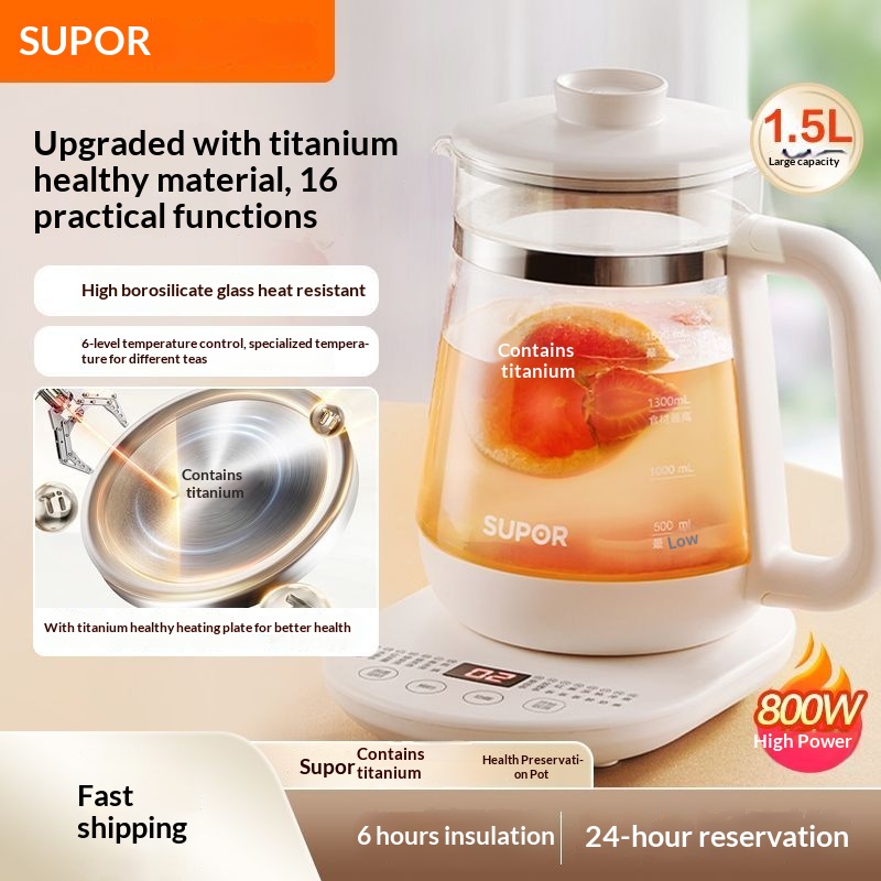 Supor Titanium Health Pot 2026 - Herbal Tea For Wellness ulasan dan harga