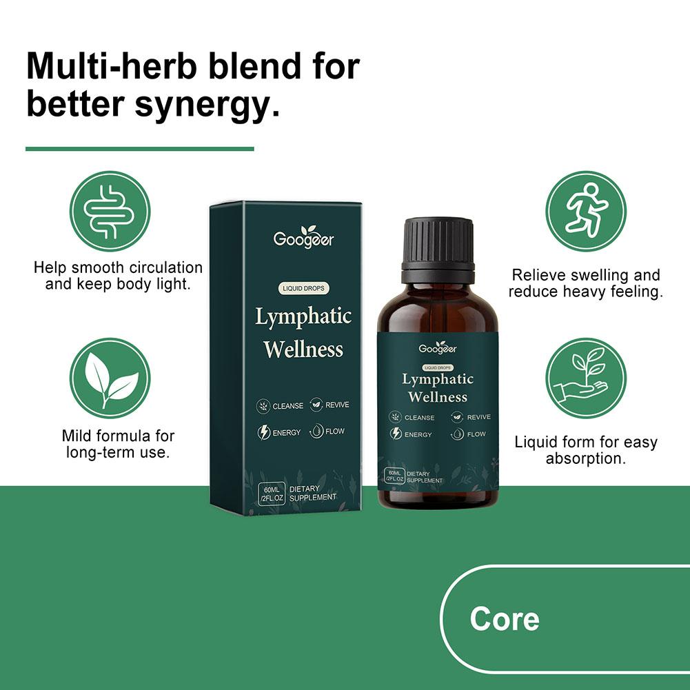 60ml Lymphatic Support Liquid  - Herbal Wellness Liquid ulasan dan harga