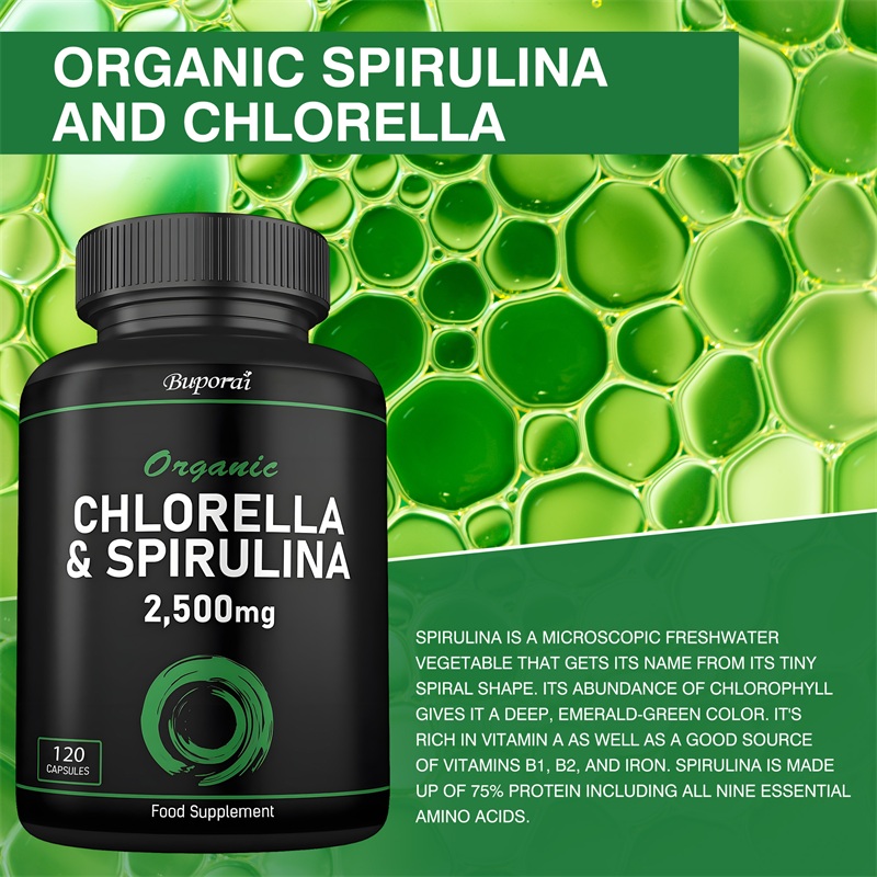 Organic Chlorella & Spirulina  - Tulsi Holy Basil ulasan dan harga