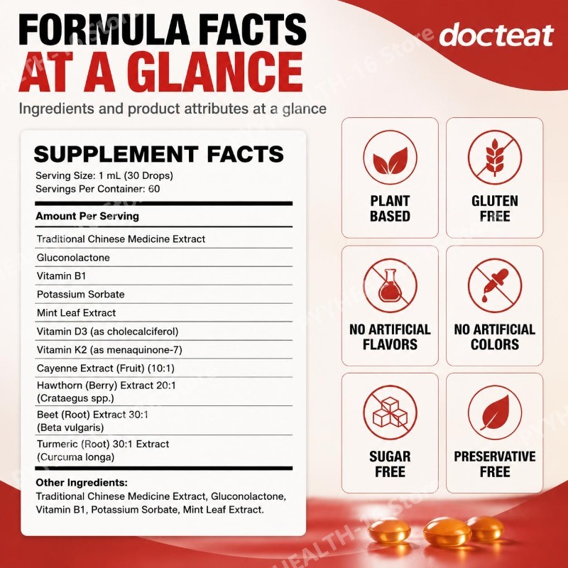 Docteat Vitamin K2+D3 Liquid D - Herbal Wellness Liquid ulasan dan harga