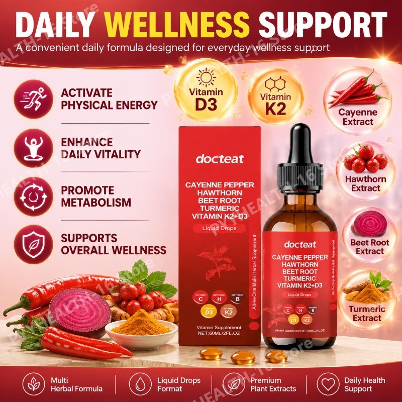 Docteat Vitamin K2+D3 Liquid D - Herbal Wellness Liquid ulasan dan harga