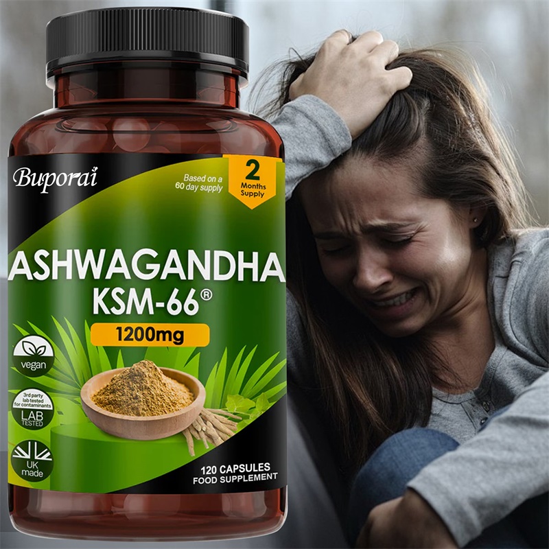 Ashwagandha KSM-66 1200mg - Su - Tulsi Holy Basil ulasan dan harga