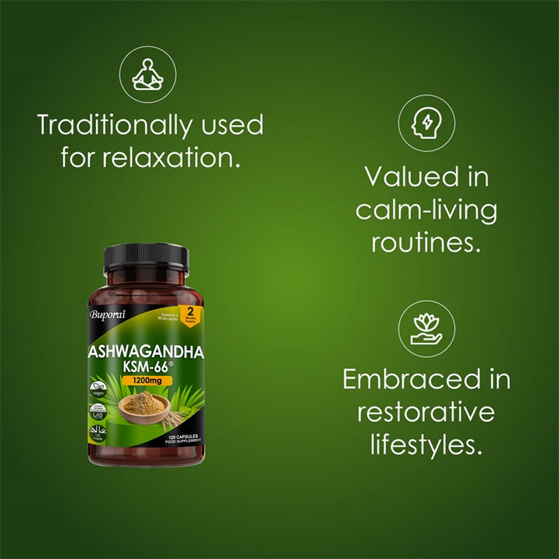 Ashwagandha KSM-66 1200mg - Su - Tulsi Holy Basil ulasan dan harga